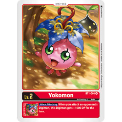 Digimon TCG BT1-001 Yokomon...