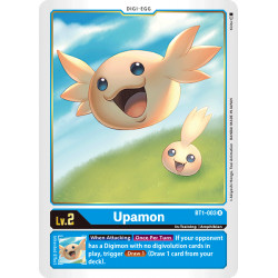 Digimon TCG BT1-003 Upamon...