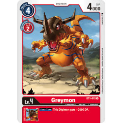 Digimon TCG BT1-015 Greymon...