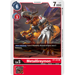 BT1-021 U MetalGreymon Digimon