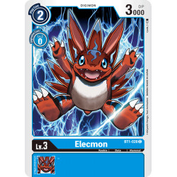 Digimon TCG BT1-028 Elecmon...