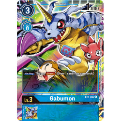 BT1-029 R Gabumon Digimon...