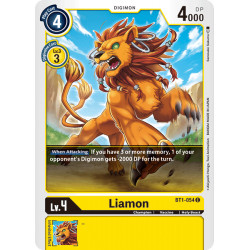 Digimon TCG BT1-054 Liamon...