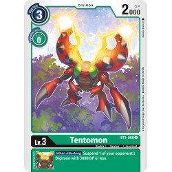 BT1-066 U Tentomon Digimon