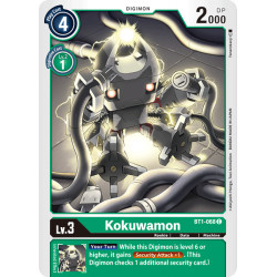 BT1-068 C Kokuwamon Digimon
