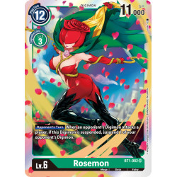 Digimon TCG BT1-082 Rosemon...