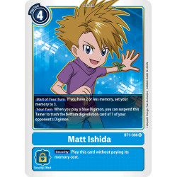 Digimon TCG BT1-086 Matt...