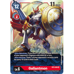 BT2-020 SR Gallantmon Digimon