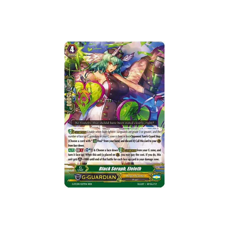 Vanguard_TCG_card_G-FC04_027ENRRR_Black_Seraph_Eleleth_Fighters_Collection_2017