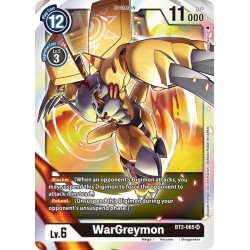 BT2-065 SR WarGreymon Digimon