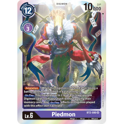 BT2-080 SR Piedmon Digimon