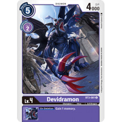 BT3-081 U Devidramon Digimon