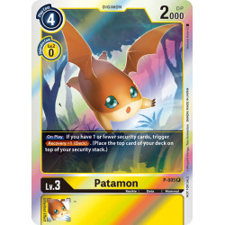 P-005 P Patamon Digimon