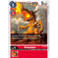 P-010 P Greymon Digimon