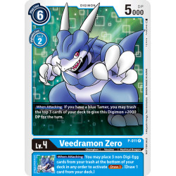 P-011 P Veedramon Zero Digimon