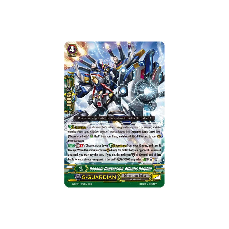 Vanguard_TCG_card_G-FC04_037ENRRR_Oceanic_Conversion_Atlantis_Dolphin_Fighters_Collection_2017