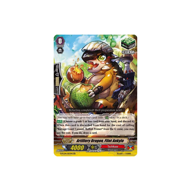 Vanguard_TCG_card_G-FC04_057ENRR_Artillery_Dragon_Flint_Ankylo_Fighters_Collection_2017