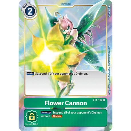 BT1-110 R Flower Cannon Option Alternative Art