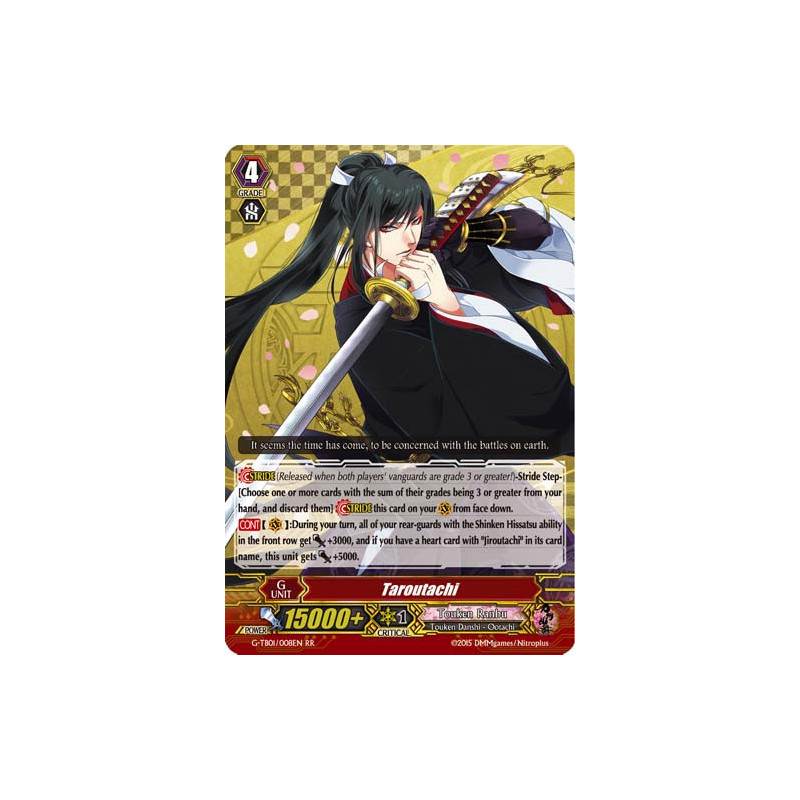 Vanguard_TCG_card_G-TB01_008EN_RR_Taroutachi_Touken_Ranbu_-ONLINE-