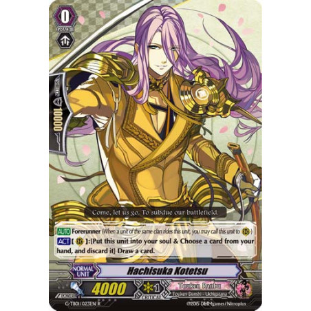 Vanguard_TCG_card_G-TB01_023EN_R_Hachisuka_Kotetsu_Touken_Ranbu_-ONLINE-