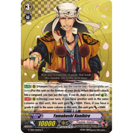 Vanguard_TCG_card_G-TB01_026EN_C_Yamabushi_Kunihiro_Touken_Ranbu_-ONLINE-