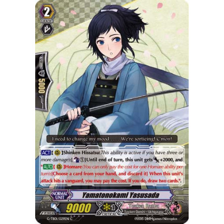 Vanguard_TCG_card_G-TB01_029EN_C_Yamatonokami_Yasusada_Touken_Ranbu_-ONLINE-