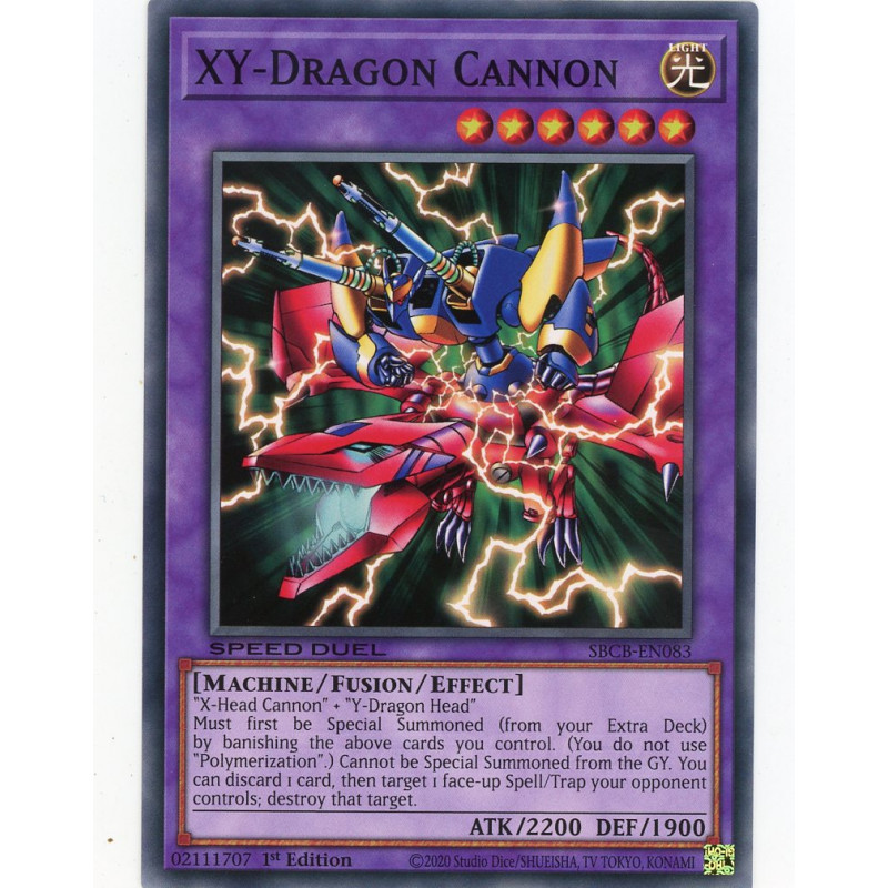 SBCB-EN083 XY-Dragon Cannon Battle City Box - Card Yu-gi-oh