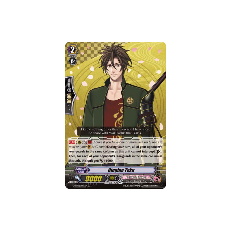 Vanguard_TCG_card_G-TB02_031EN_C_Otegine_Toku_Fighters_Collection_2016