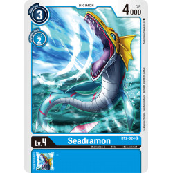 BT2-024 C Seadramon Digimon