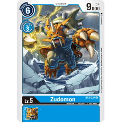 BT2-027 U Zudomon Digimon