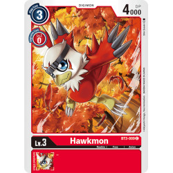 BT3-009 C Hawkmon Digimon