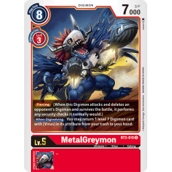 BT3-015 R MetalGreymon Digimon