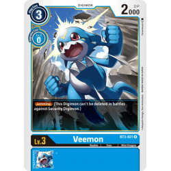 BT3-021 R Veemon Digimon