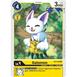BT3-035 C Gatomon Digimon