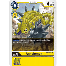 BT3-036 U Ankylomon Digimon