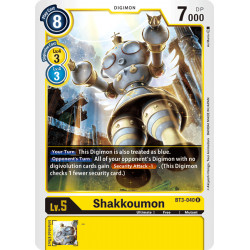 BT3-040 R Shakkoumon Digimon
