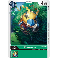 BT3-045 C Kunemon Digimon