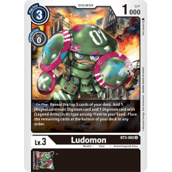Digimon TCG BT3-062 Ludomon...