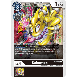 Digimon TCG BT3-063 Sukamon...