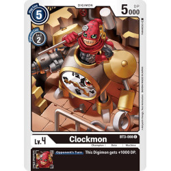 BT3-066 C Clockmon Digimon