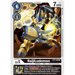 BT3-069 C RaijiLudomon Digimon