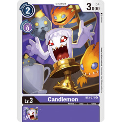BT3-076 C Candlemon Digimon