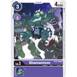 BT3-078 C Shamanmon Digimon