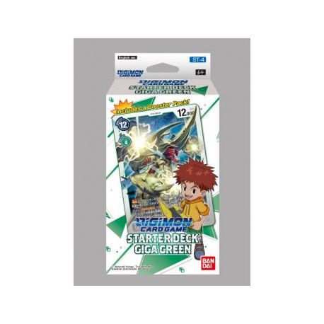 Digimon Card Game Starter Deck 4 Giga Green