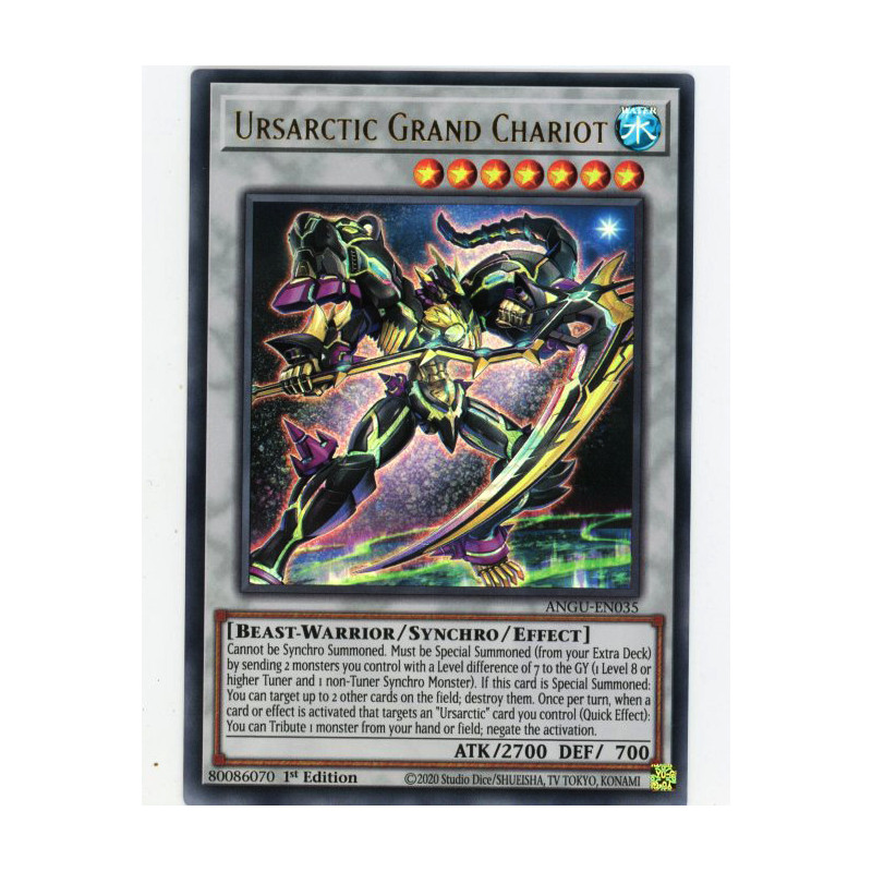 ANGU-EN035 Ursarctic Grand Chariot Ancient Guardians - Card Yu-gi-oh