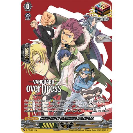 CFV D-BT01D-PR/001EN PR  Cardfight !! Vanguard OverDress