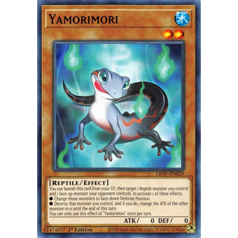 3x Yamorimori LIOV-EN029 Common 1st ed NM Yugioh 