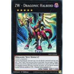 SR LIOV-FR040 Hallebarde Dragonique ZW Yu-Gi-Oh