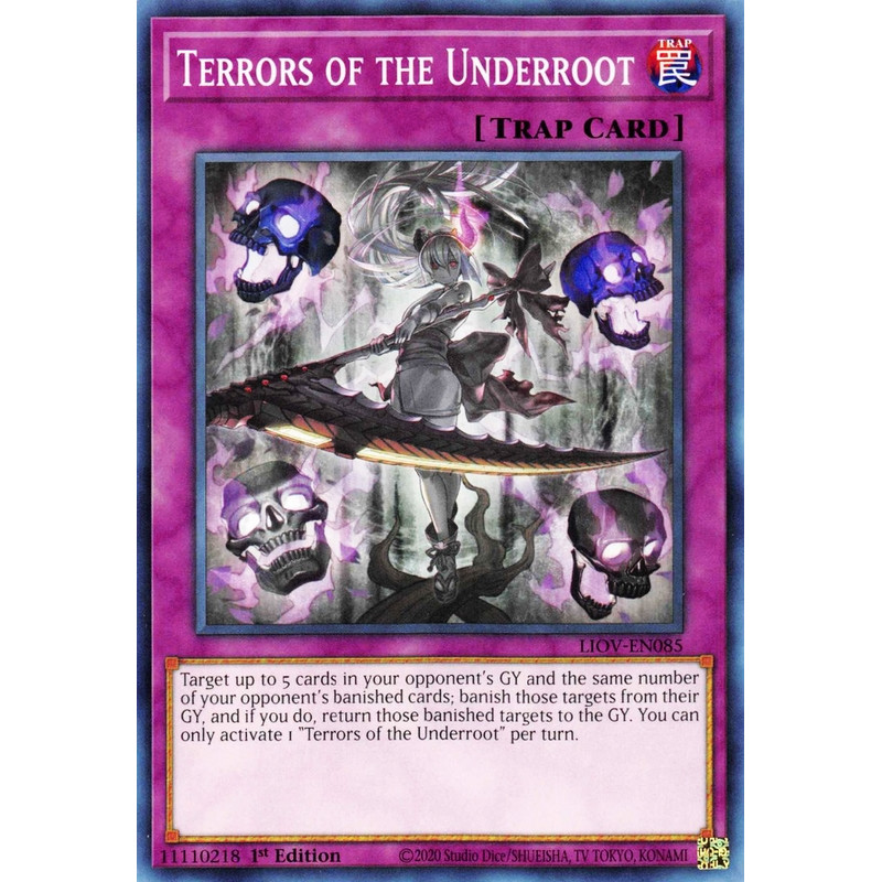 LIOV-EN085 Terrors of the Underroot Lightning Overdrive - Card Yu-gi-o