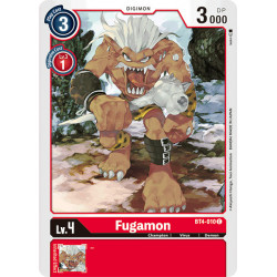 Digimon TCG BT4-010 Fugamon...
